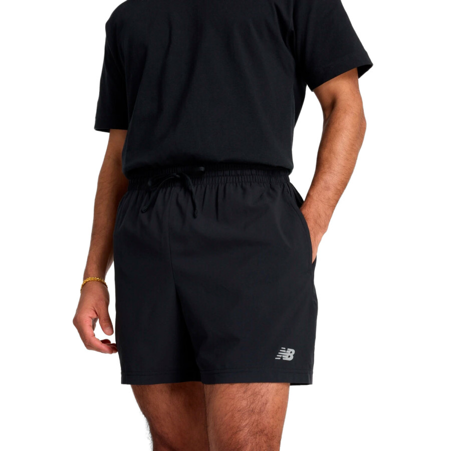 Short de Hombre New Balance Tecnico Negro