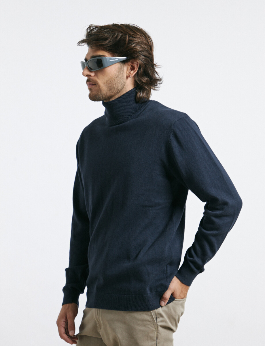 470575 POLERA HARRY Azul Oscuro