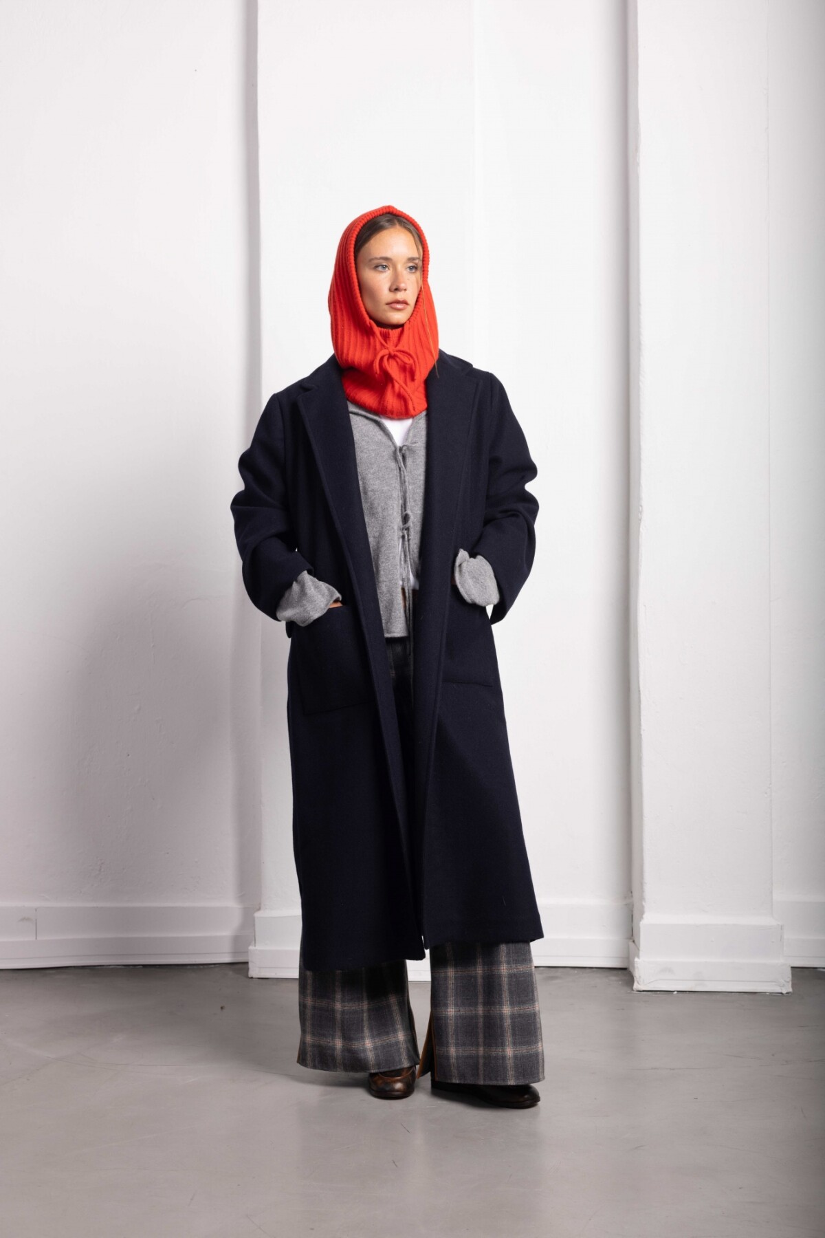 Tapado Patria Lana Azul