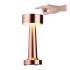 Lampara De Mesa Luz Led Tactil Recargable Usb Regulable Color Variante Bronce