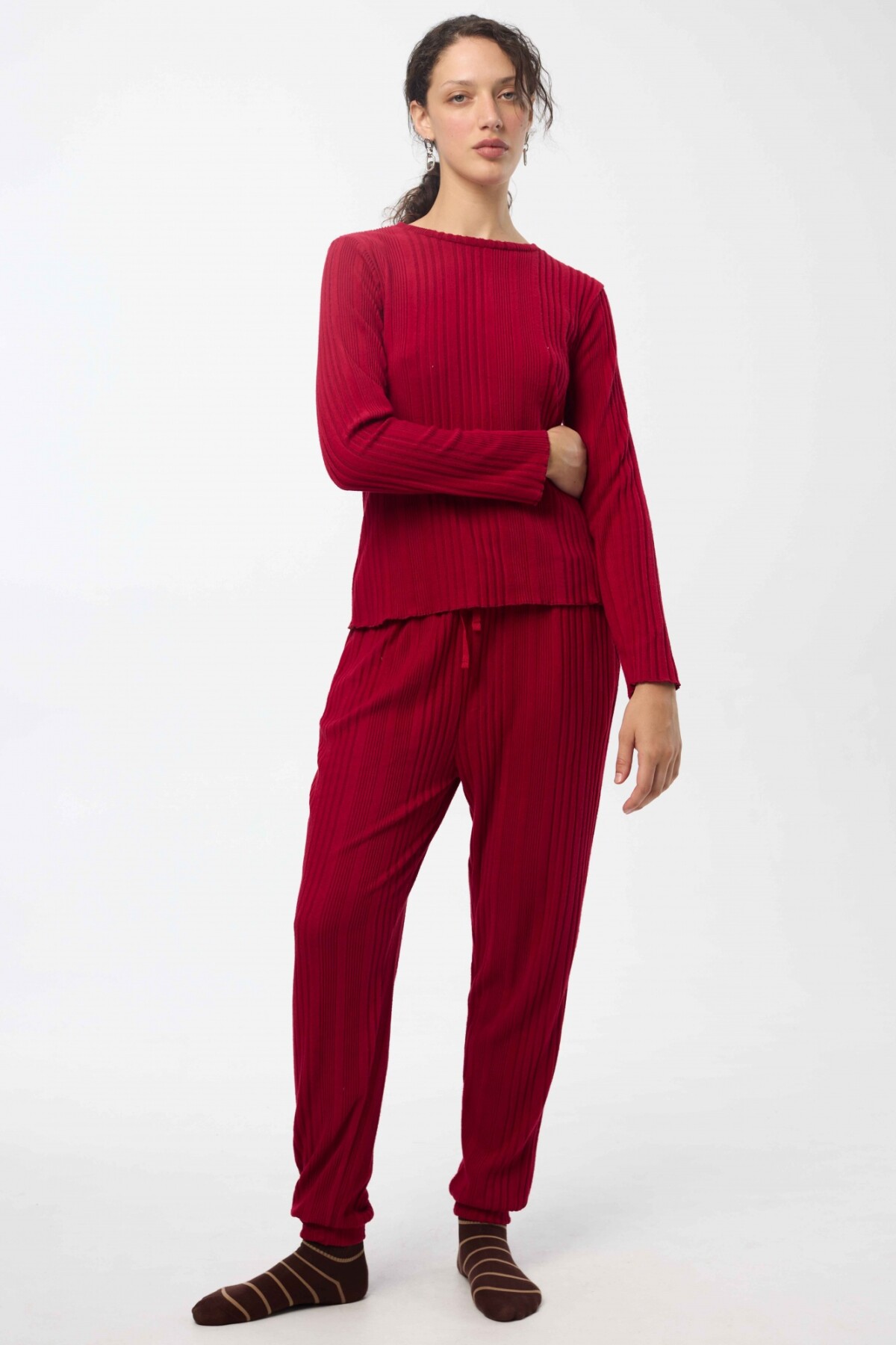 Pantalón Ivana Cereza