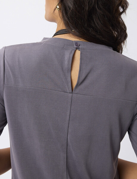 T-shirt Geminis grafito