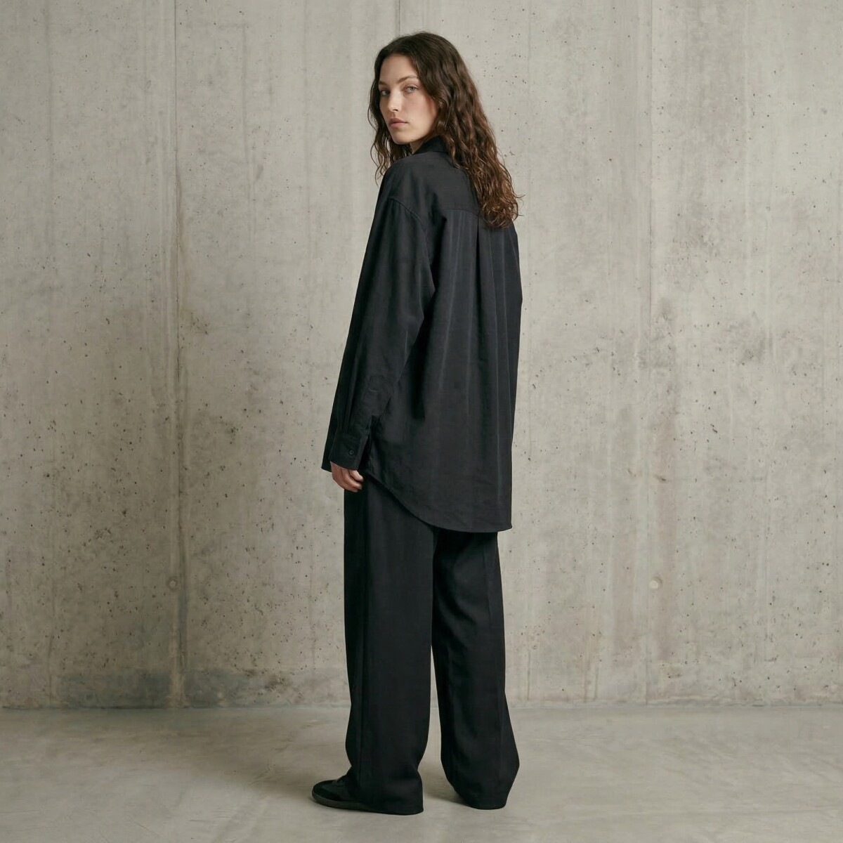 Pantalón Oria - NEGRO 