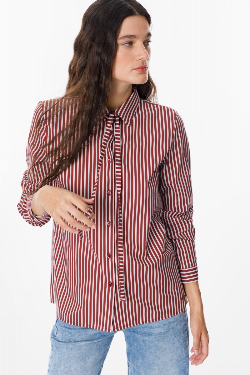 Camisa Vin Bordeaux