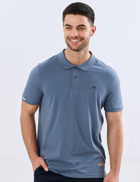REMERA POLO LISA JERSEY Piedra