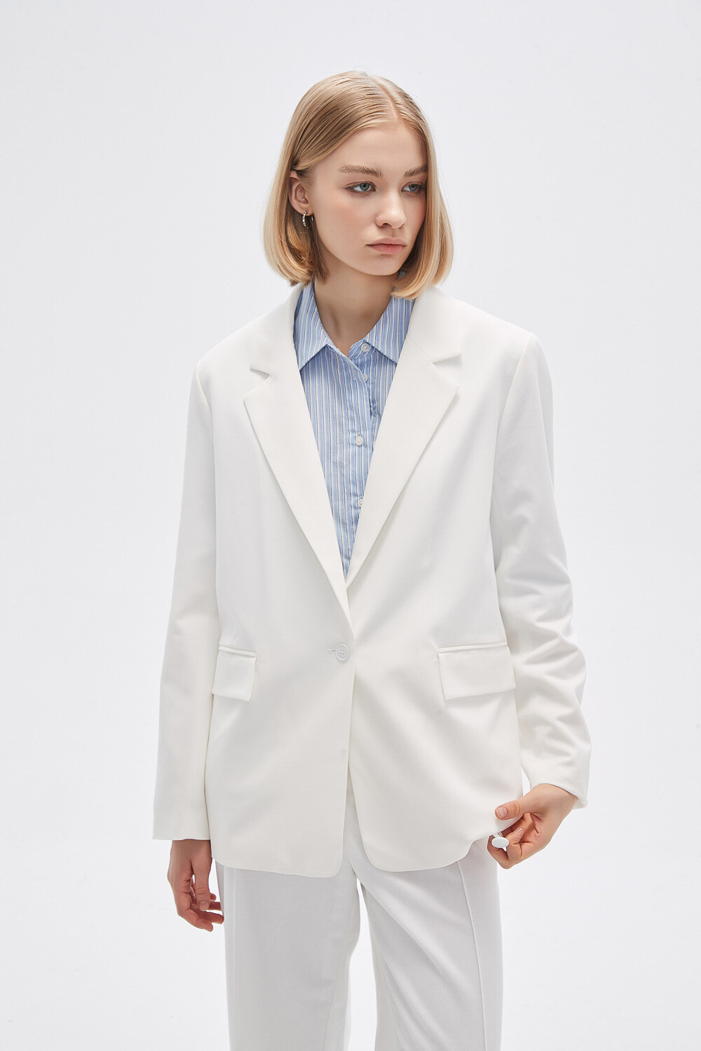 Blazer Abella Marfil / Off White