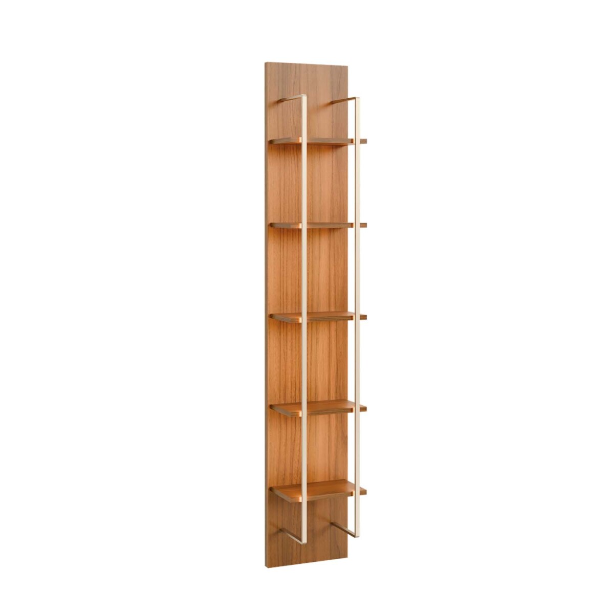 ESTANTERÍA/MUDULAR - MDF MARRON GLASS ALMENDRA 