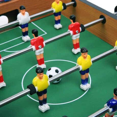 Futbolito Tablero Mesa Mni Metegol Juego Fútbol en Madera Natural