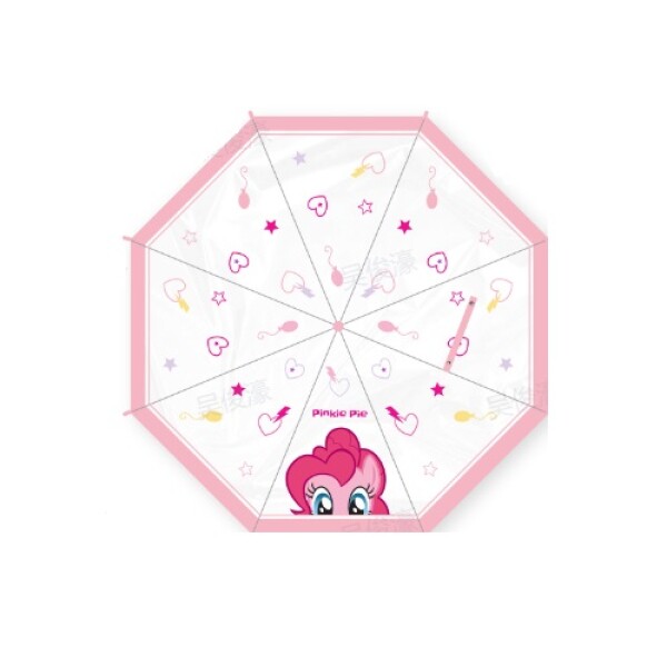 Paraguas pequeño pony rosa