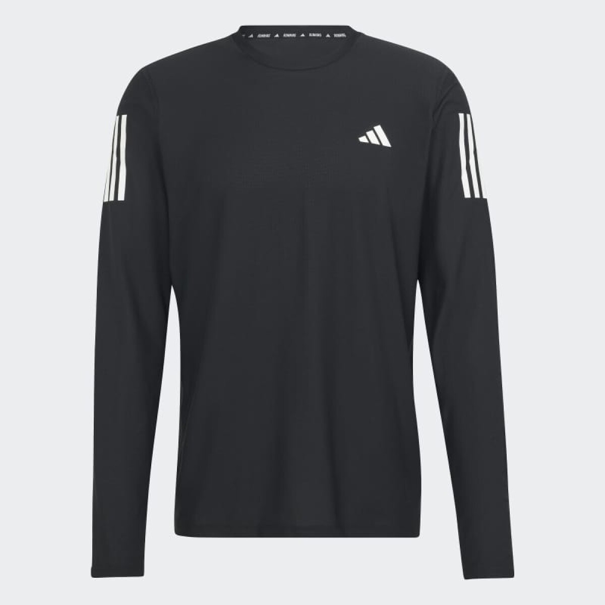 Camiseta Adidas Own The Run Manga Larga - Negro 