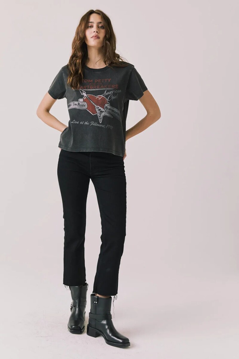 REMERA TOM PETTY 066 Gris