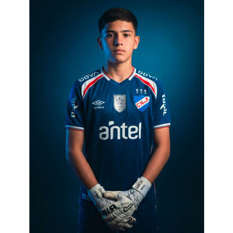 Remera de Golero Oficial 2026 de Niños azul