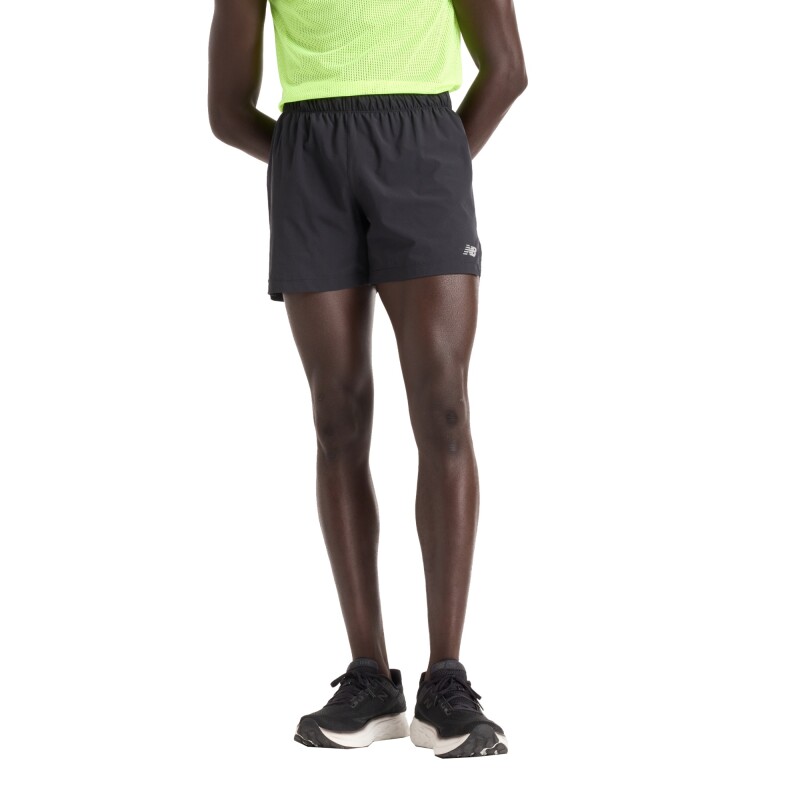 Short New Balance de Hombre - 5 INCH - MS41286BK BLACK