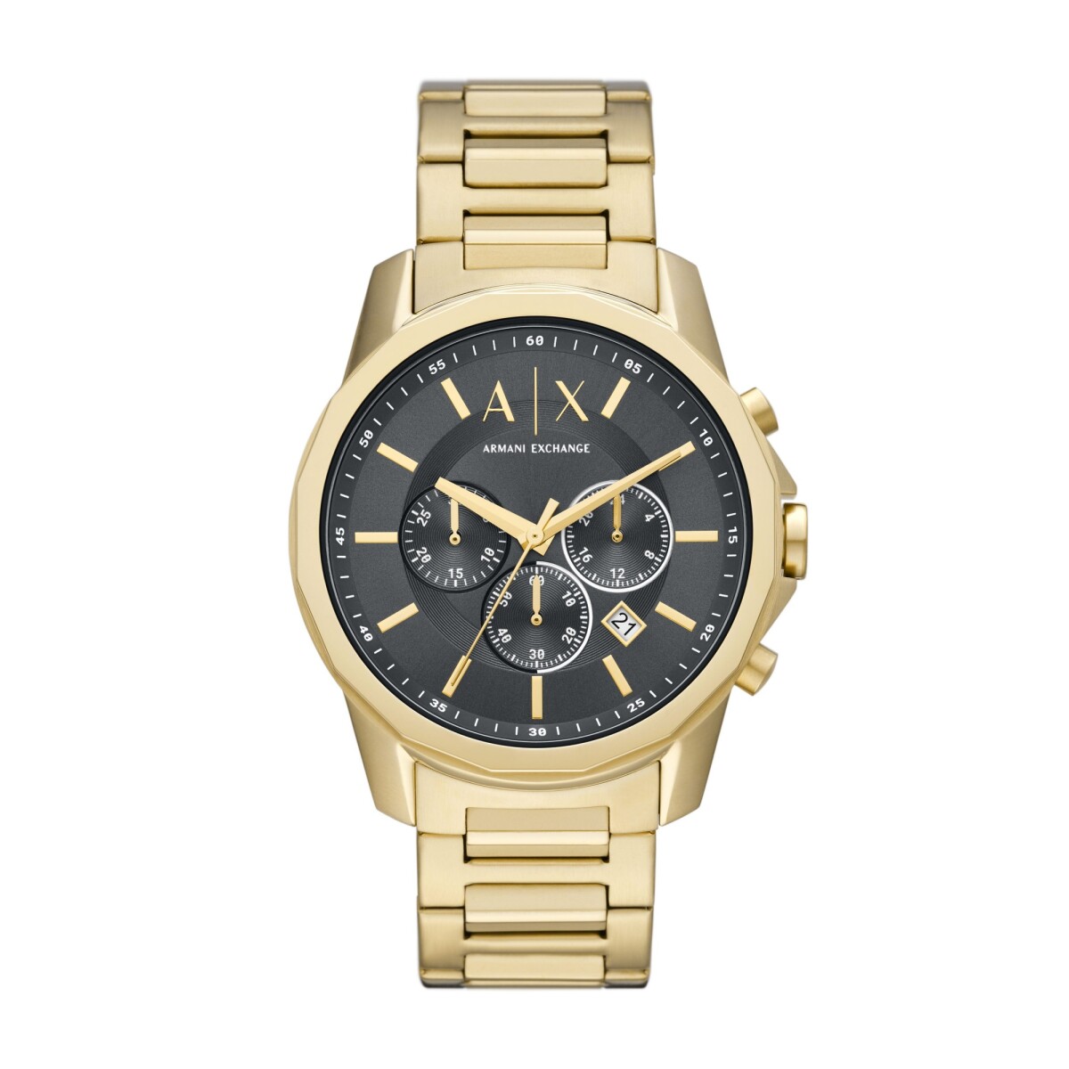 Reloj ARMANI EXCHANGE BANKS Acero Dorado Esfera 44mm 