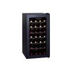 ENFRIADOR DE VINOS 72LTS. 28 BOTELLAS - DISPLAY TOUCH negro