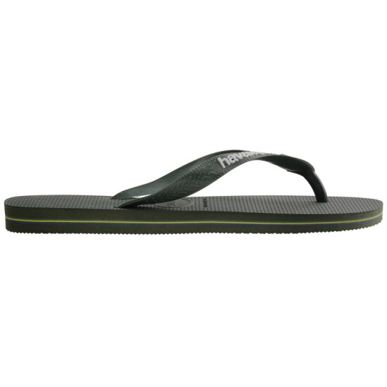 Ojotas Havaianas Brasil Logo Verde