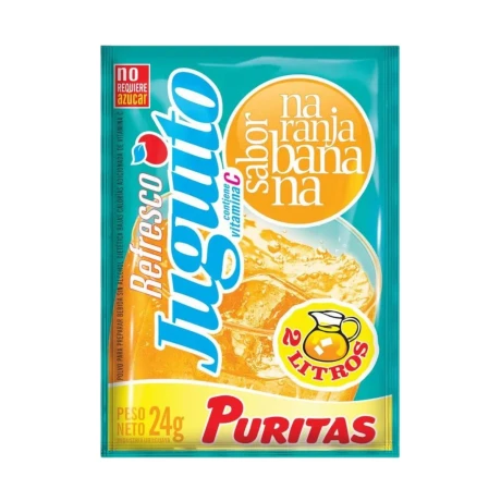 REFRESCO POLVO JUGUITO 2L NARANJA BANANA REFRESCO POLVO JUGUITO 2L NARANJA BANANA