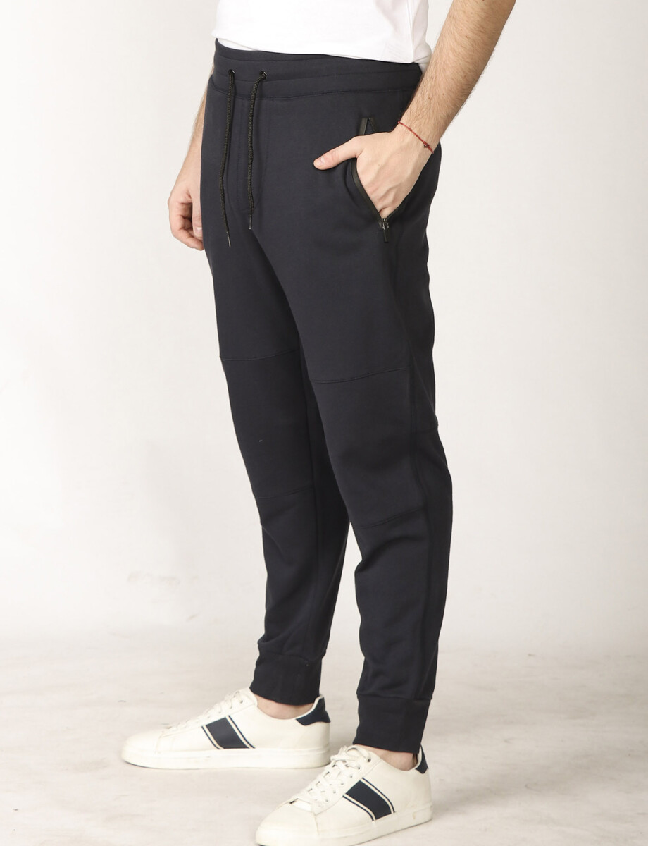 080912 PANTALON JOGGING SLIM HARRY Azul Oscuro