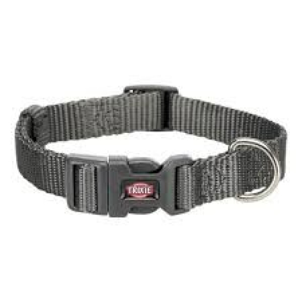 PREMIUM COLLAR, M–L: 35–55 CM/20 MM, GRAPHITE PREMIUM COLLAR, M–L: 35–55 CM/20 MM, GRAPHITE