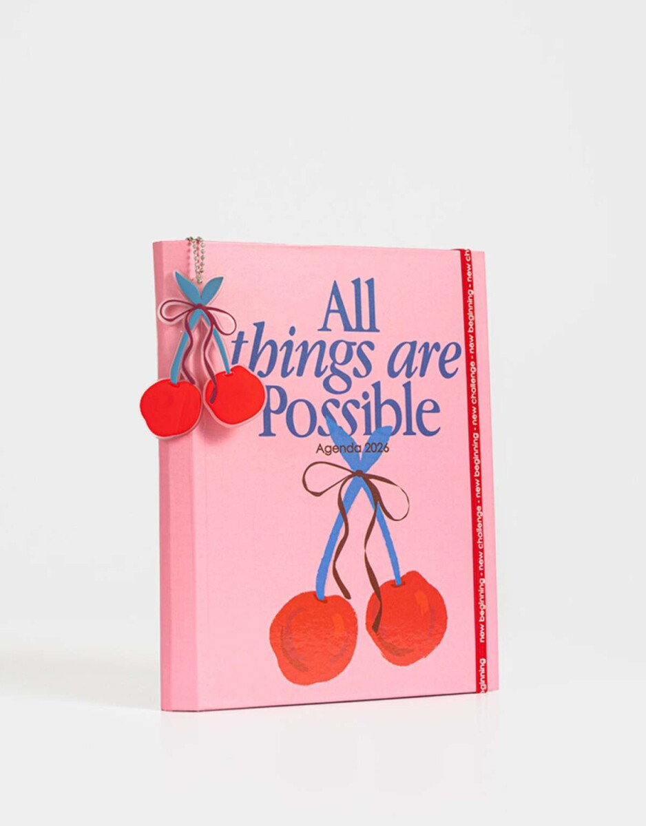 Agenda A5 2026 - Fucsia Claro 