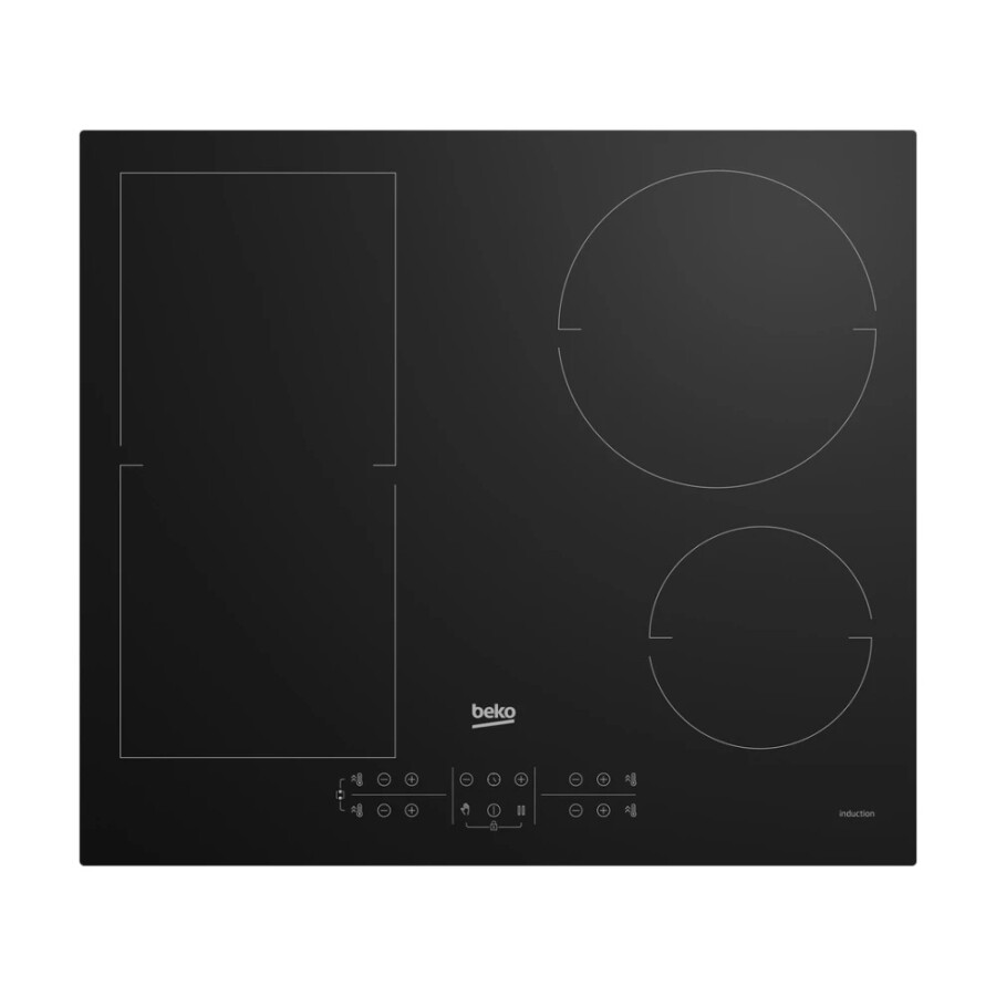 Anafe de inducción 60cm 4 zonas Beko HII 64200 FMT/ EST Anafe de inducción 60cm 4 zonas Beko HII 64200 FMT/ EST