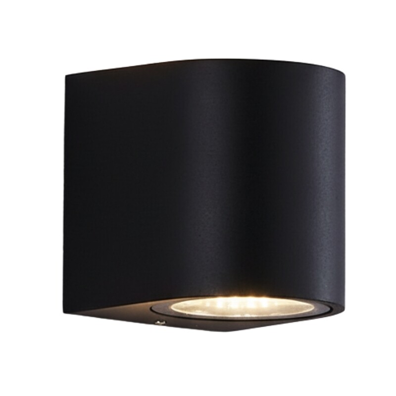 ARTEFACTO EXTERIOR ASTI PARA ADORSAR EN PARED UNIDIRECCIONAL 5W Artefacto De Exterior Para Pared Unidireccional LED 5W Negro