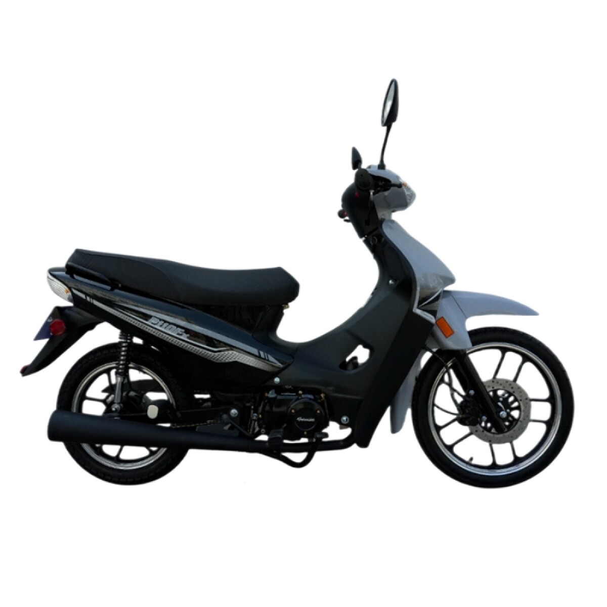 Moto Baccio Cub P110 Fx - Gris 