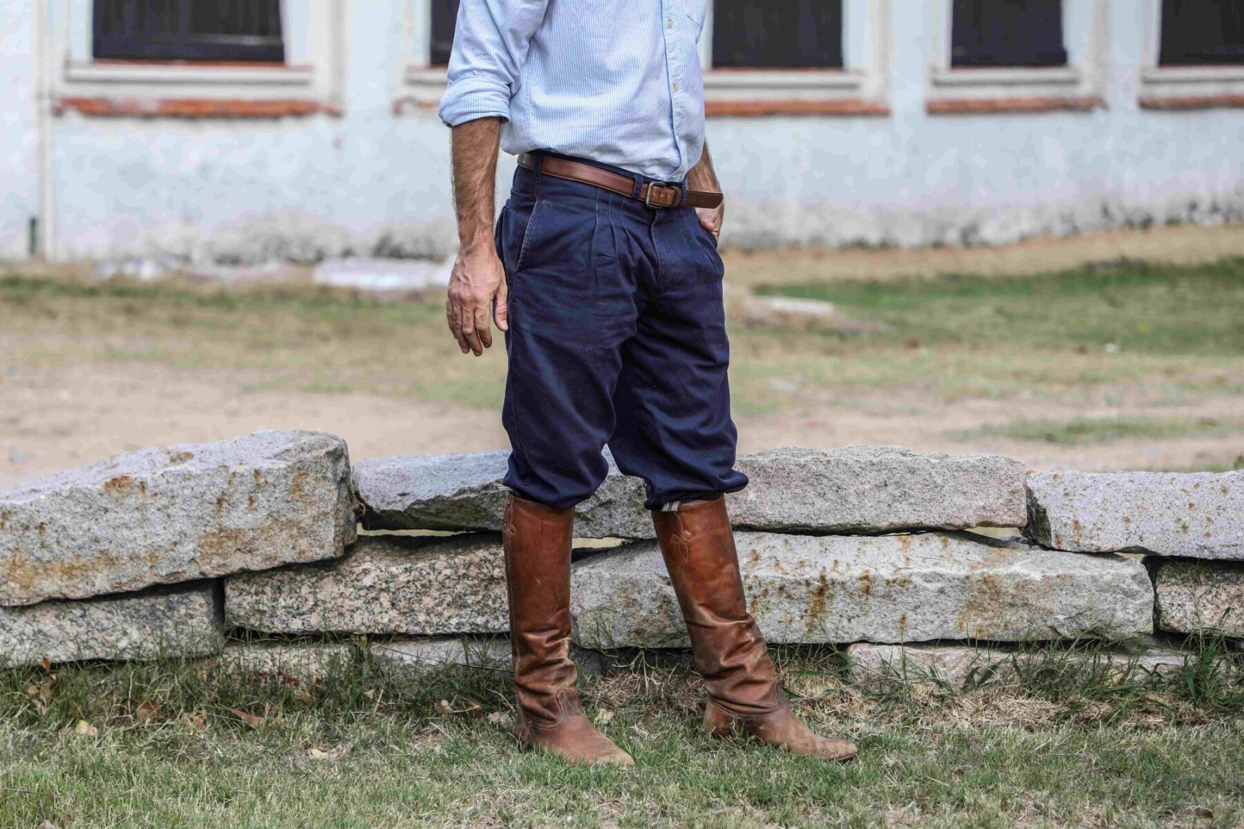 Bombacha de campo - Azul 