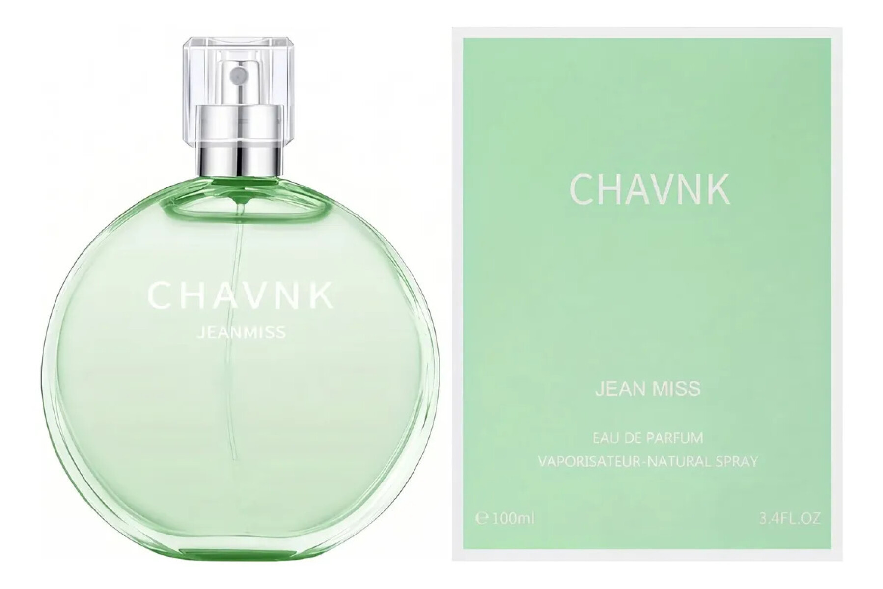 Perfume Chavnk Jean Miss Eau De Parfum 100ml Mujer - Green 