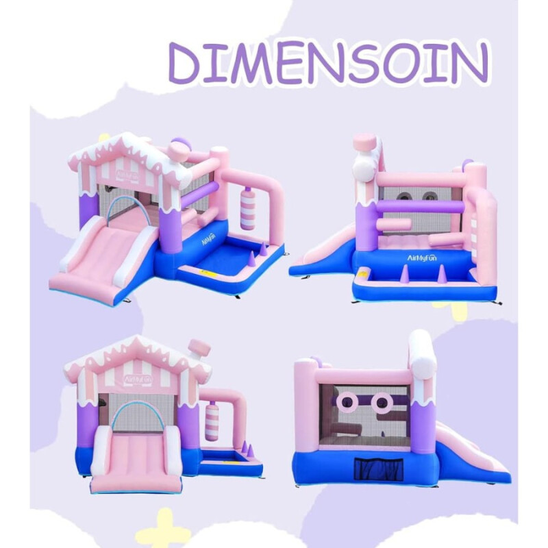 Casa Rosada Inflable Casa Rosada Inflable