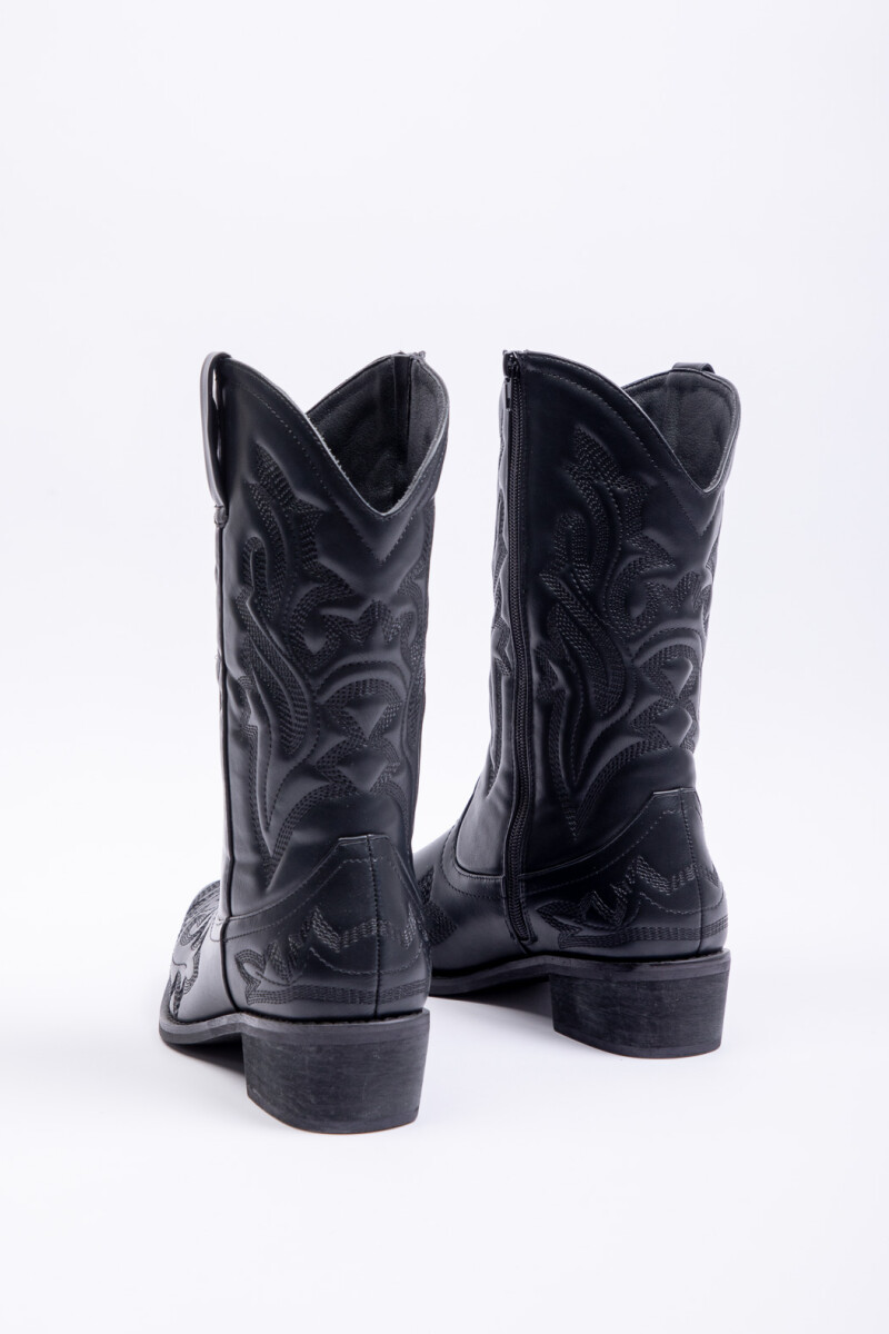 BOTA TEXAN Negro