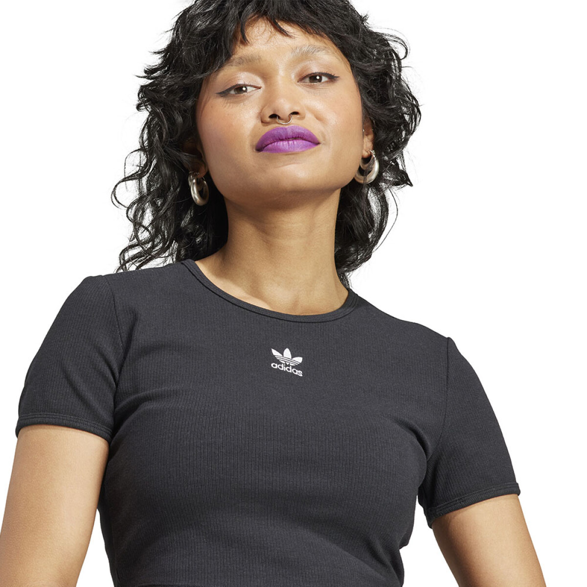 Rib Tee - Mujer 
