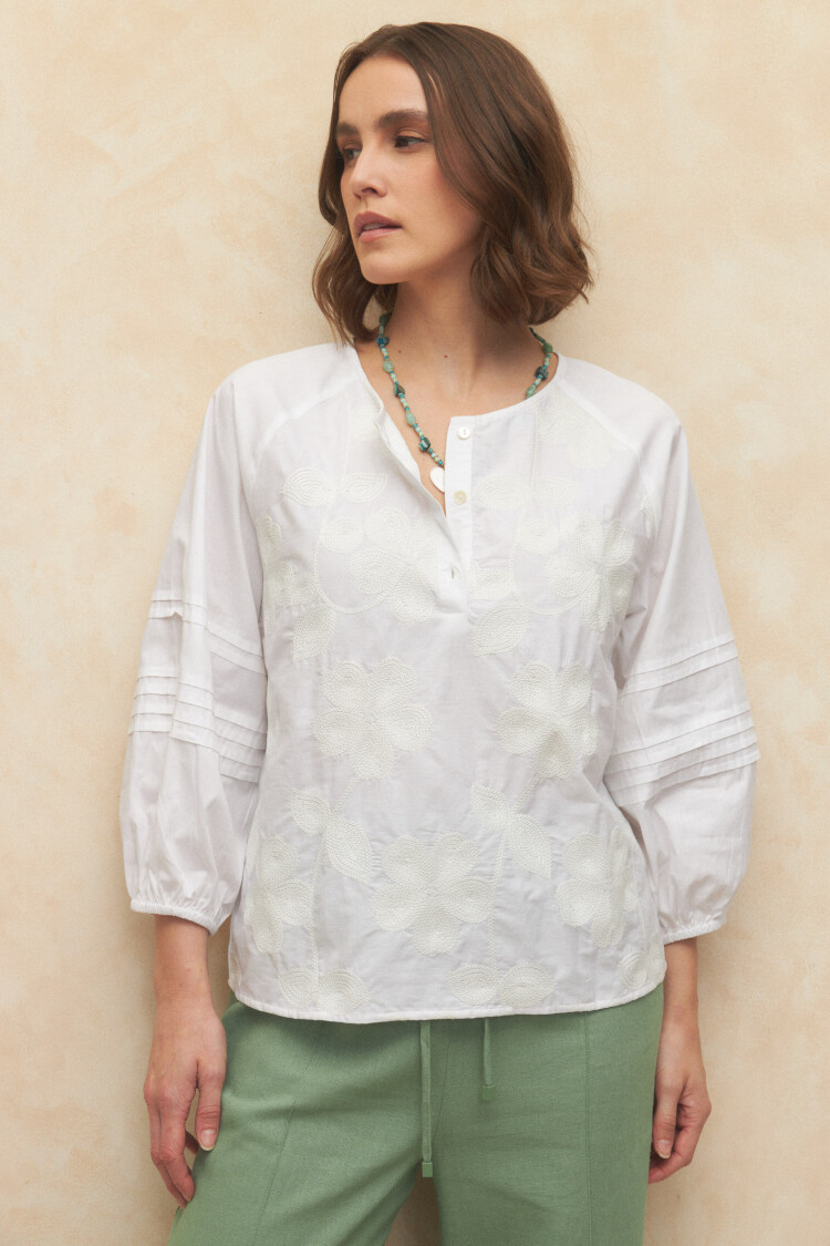 BLUSA SALGADO Blanco