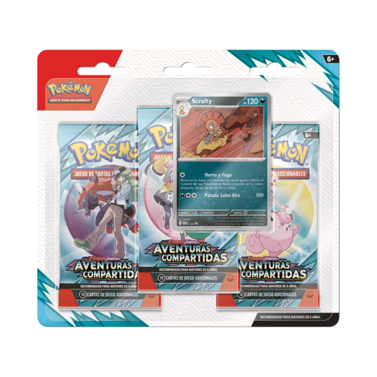 Pokemon TCG: Blister Escarlata & Púrpura - Aventuras Compartidas [Español] 