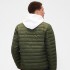 V-FRCH LOGO LTWT PUFFER JKT ARMY JACKET GREEN