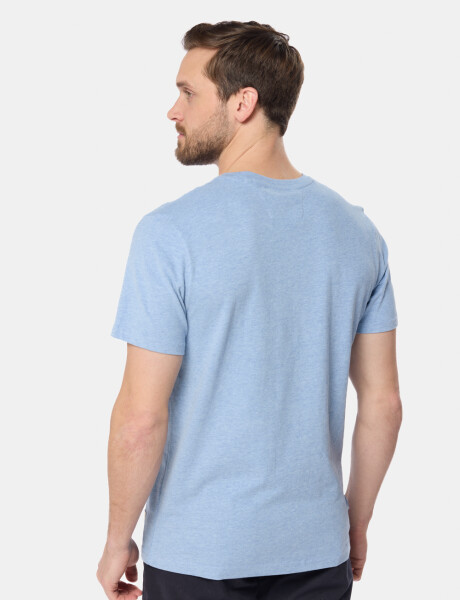 REMERA ESTAMPADA Azul