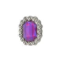 Jibbitz™ Charm Gorgeous Purple Gem Multicolor