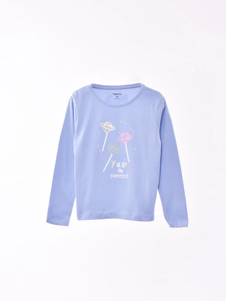 REMERA MARA AZUL CLARO