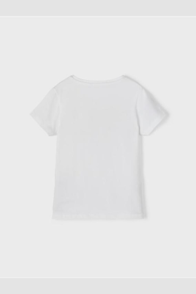 Camiseta Estampada Manga Corta BRIGHT WHITE
