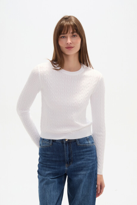 Sweater Barbi Blanco