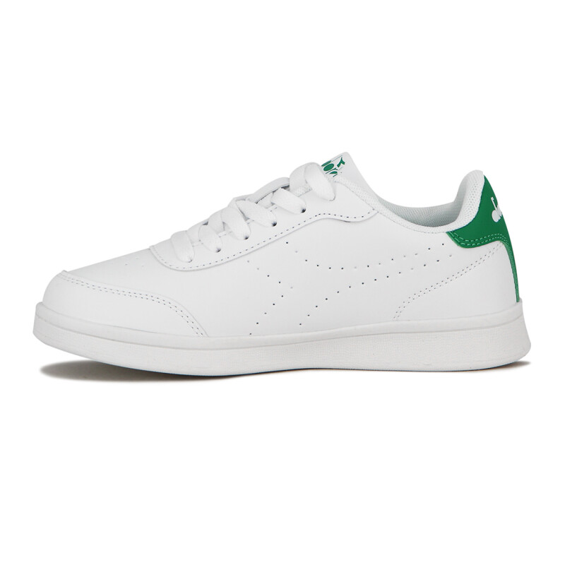 Diadora Champion Lifestyle Giovanno Kids - Blanco/verde Blanco-verde