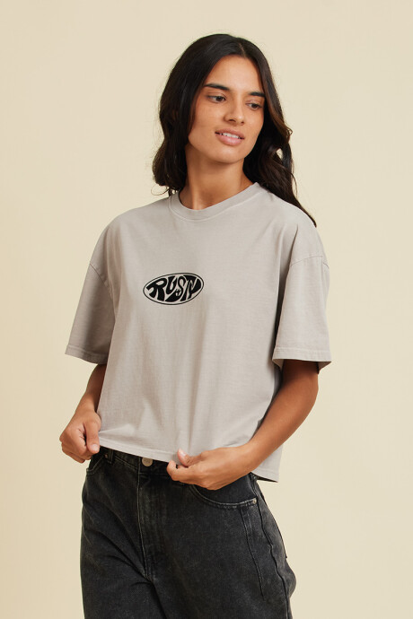 T-SHIRT ERIKA RUSTY Hueso