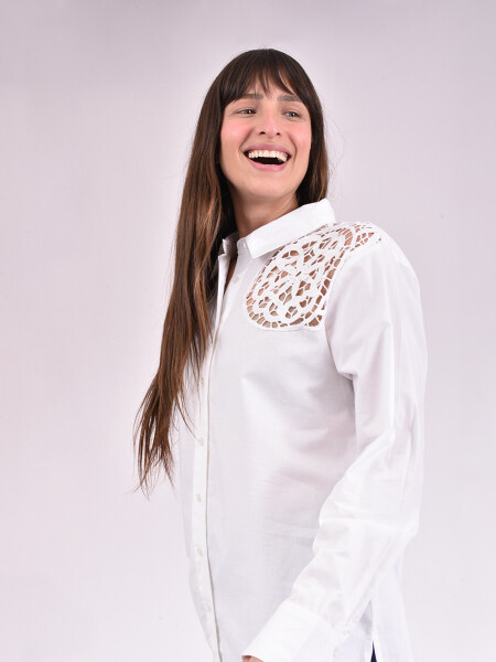 CAMISA VERSALLES BLANCO