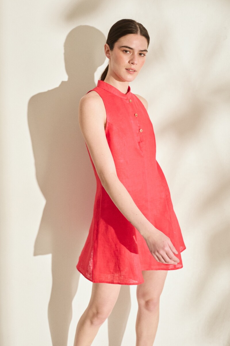 VESTIDO PINO Rojo