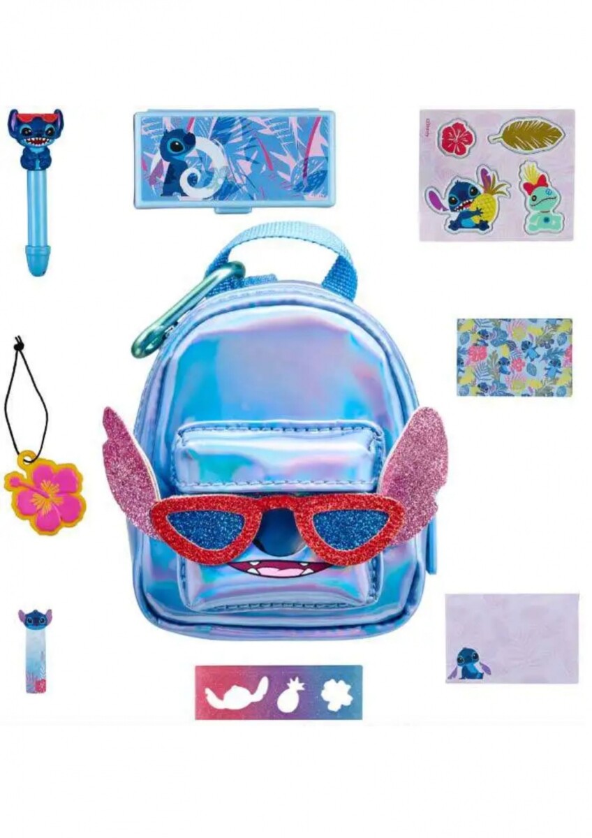 Real littles Stitch backpack 12 pcs - Real Littles Stitch Backpack 12 Pcs 