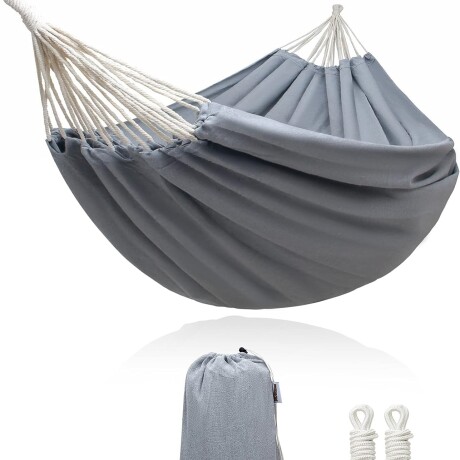 Hamaca Paraguaya 2 Plazas 200x150 Cm Gris claro