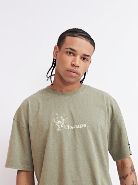 REMERA KONA VERDE