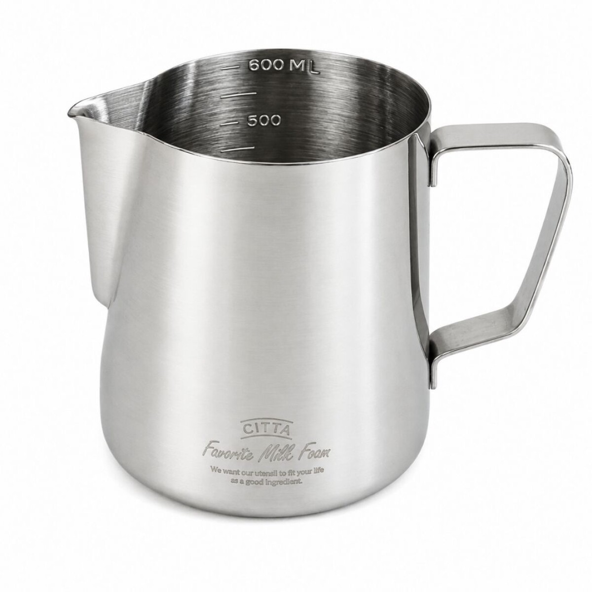 JARRA HERVIDOR DE LECHE ACERO 600ML 