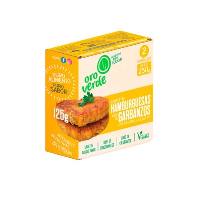 Hamburguesas De Garbanzo Oro Verde Oro Verde Hamburguesa Garbanz