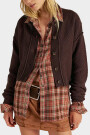 LILI CARDIGAN Marron